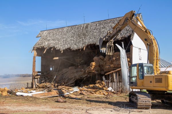 Barn Demolition in New York